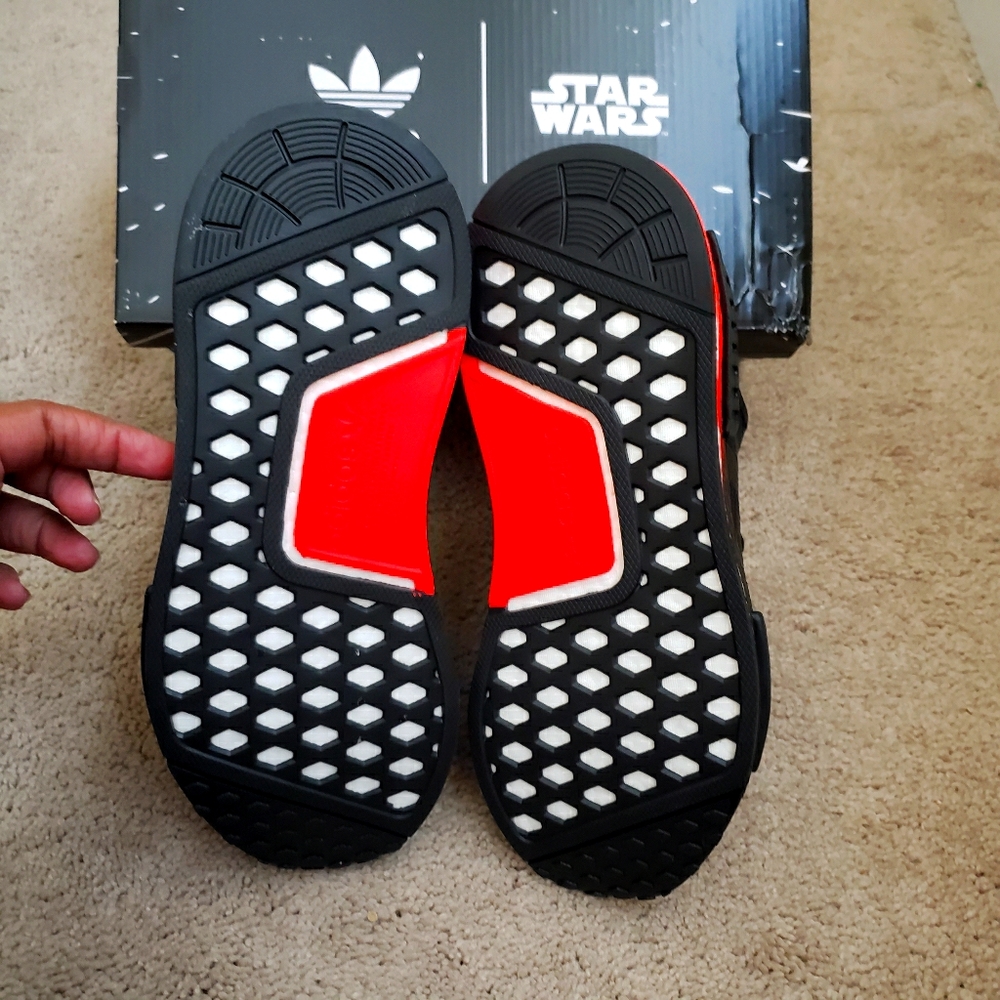 Adidas NMD R1 Star Wars Darth Vader Athletic Shoes - Picture 9 of 12